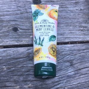 Bath and Body Works Clementine and Mint Body Cream